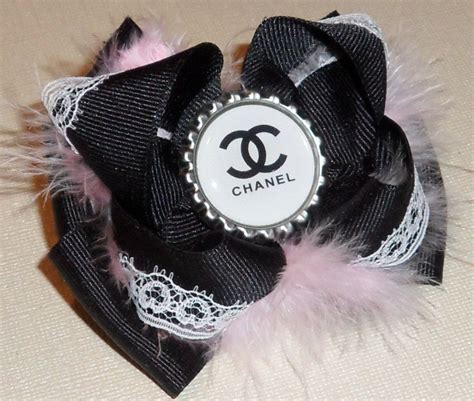 chanel hair bow|chanel inspired hats.